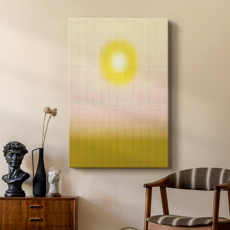 Aérographie de l'aube II - galerie Cavas sur mesure, H 18 po x l 12 po