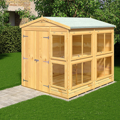 Shire Sun Hut Potting Shed 6 Ft X 8 Ft