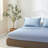 100% Rayon From Bamboo Fitted Sheet, 1 Piece Only Mattress Cover-115277309-115277311
