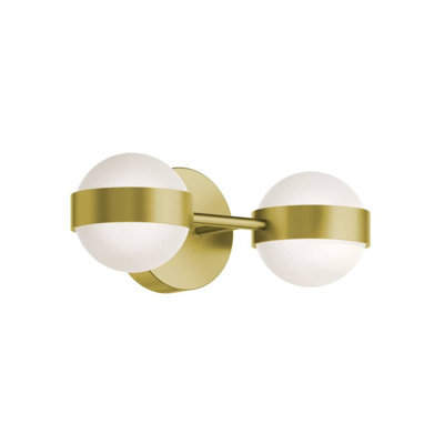 179D78EF427E4B16BCB584BF40701337 Verona 14" LED Vanity, 27/30/35/40/50k, Bronze Brass