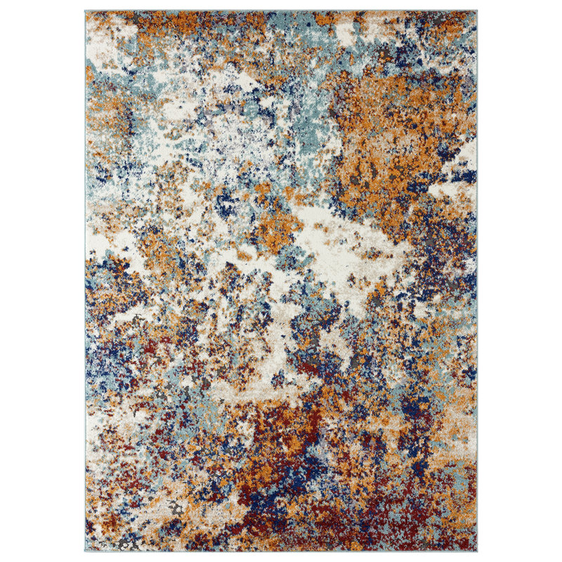 Thorold Abstract Indoor Rug, Rectangle 2' x 3'