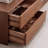 Retro simple style solid wood TV cabinet