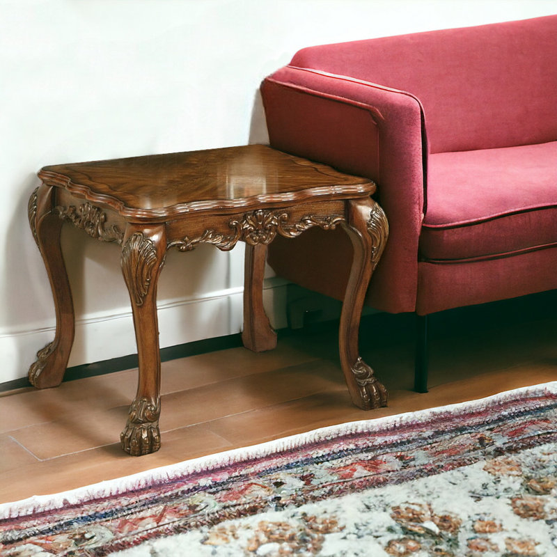 Table de bout Keitha , Brun