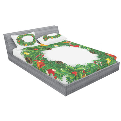 Microfiber Floral Sheet Set