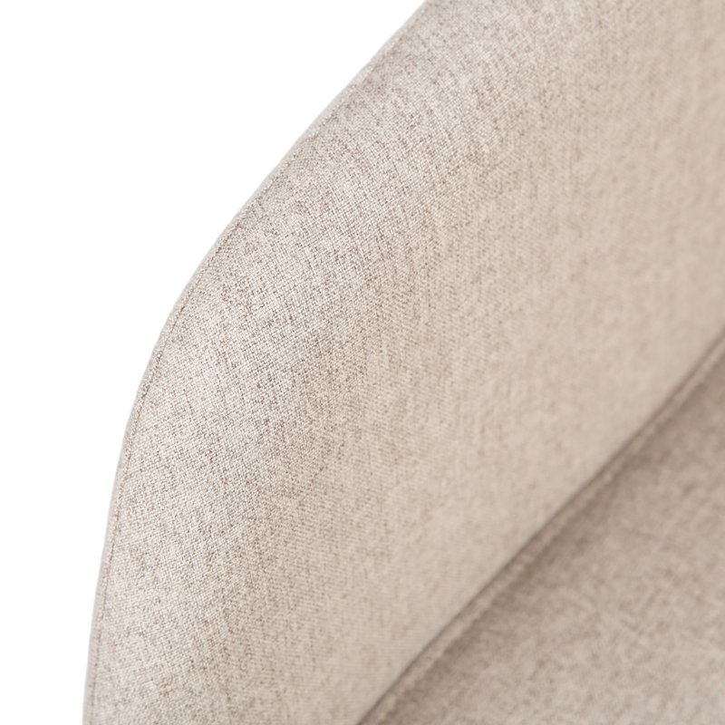 Upholstered Armchair, Beige