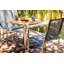 Avanti Teak Stainless Steel Outdoor Round Pedestal Table-1353656249