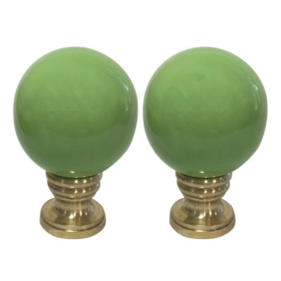 Ceramic Sphere Lamp Finial