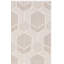 Tapis beige / ivoire en polypropylène tissé à la machine Delvallo-2094747562