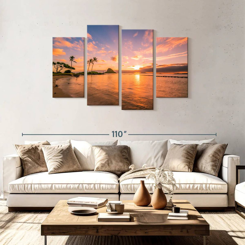 Coucher de soleil tropical Gillard Hawaii