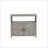 Wooden Patio Bar Table Set With Storage, Buffet Cabinet Sideboard For Outdoor And Indoor Use, Durable And Versatile-1491371506