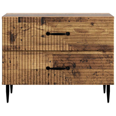 62cm W Manufactured Wood Bedside Table