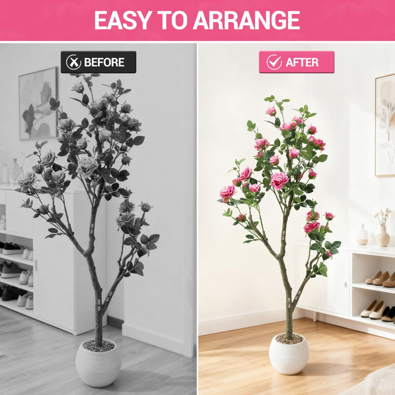 152cm Plant, 152cm H x 25cm W x 25cm D