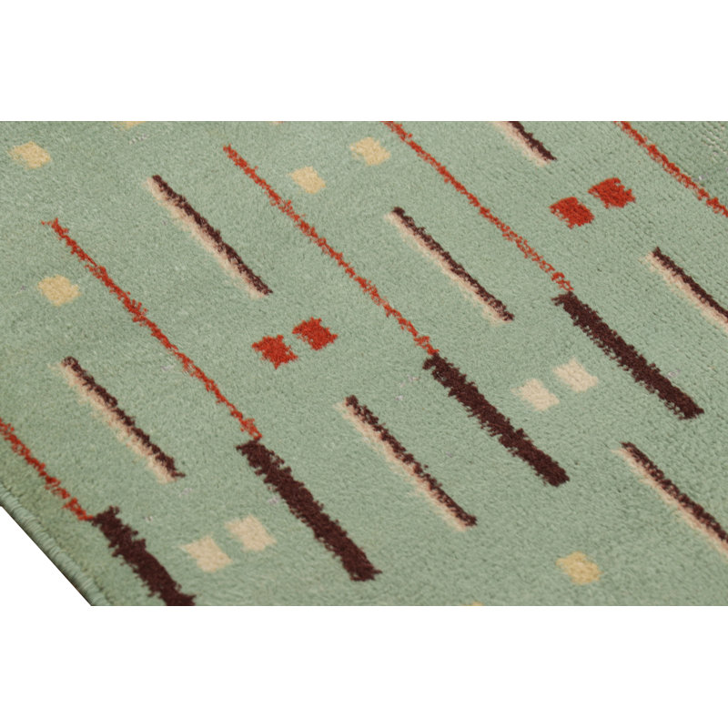 One-of-a-Kind 5'x8'2 Hand Knotted Area Rug