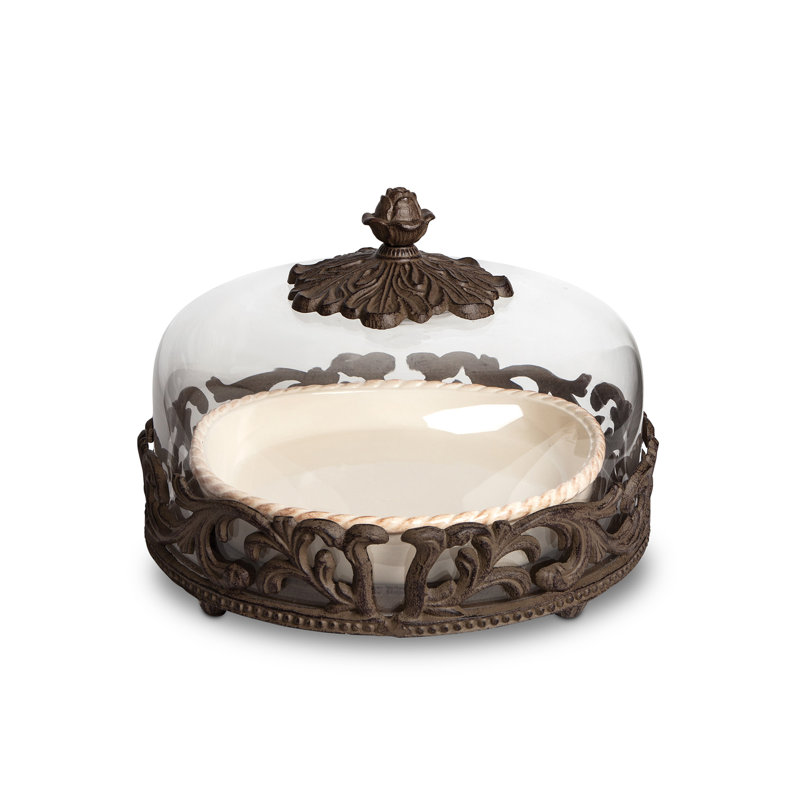 GG Collection Iron Cake Stand