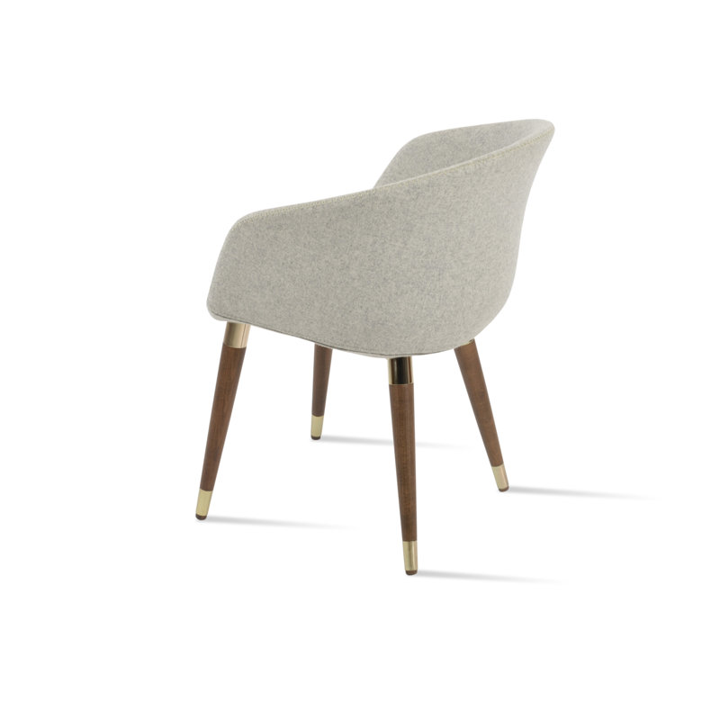 Fauteuil Tribeca GZ, Laine argentée
