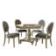 Ensemble de 2 chaises d'appoint en tissu