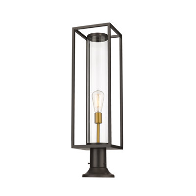 Luminaire à fixation sur mât câblé 1 lumière Bello