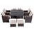 Ingalill 8 Seater Dining Set with Cushions-28666574