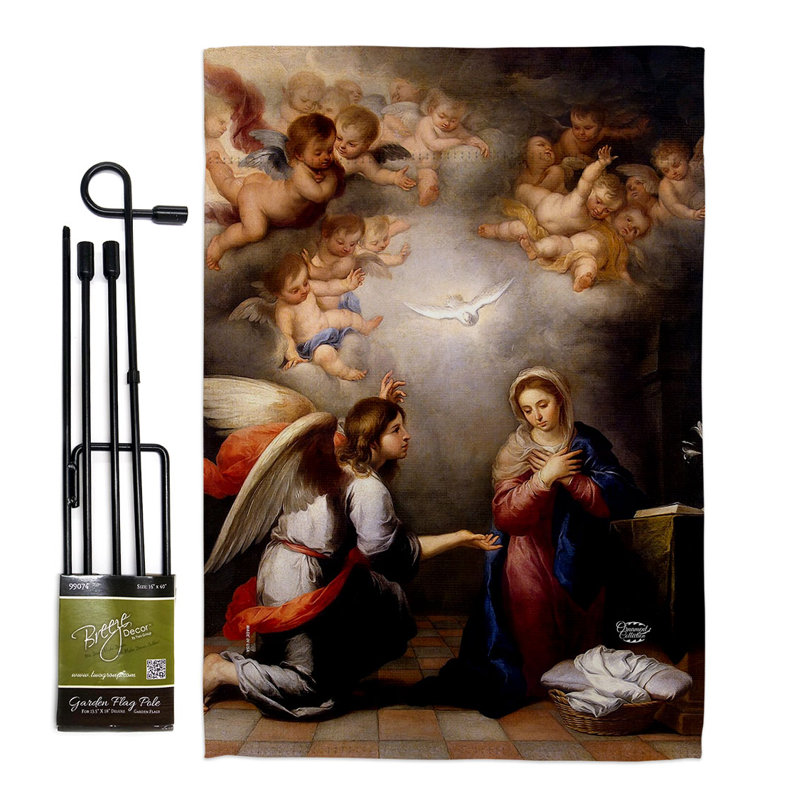 Ensemble de drapeaux en polyester 18,5 x 13 po The Annonci