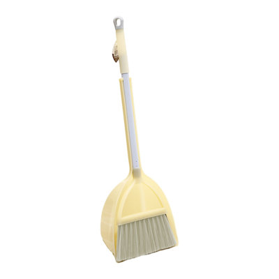 Plasti c broom set Children's Brooms And Dustpan Set Cleaning Supplies Brooms And Dustpan Set For Home Stainless Steel Handle Brooms With Dustpan Combo Set For Home Office
