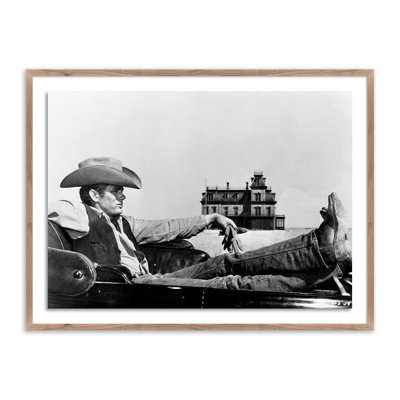 James Dean In Motion Picture Giant Print by Getty Images