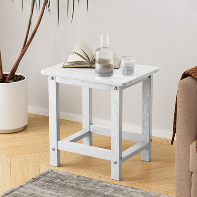 Table d'appoint d'extérieur résistante aux intempéries pour l'extérieur
