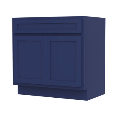 Hibbitts 30'' Single Bathroom Vanity Base Only