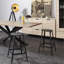 Titus Counter Stool with Metal Frame