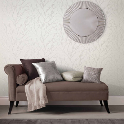 Vivaldi Floral Shimmer Wallpaper Double Roll
