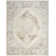 Haydel Machine Washable Area Rug in Ivory