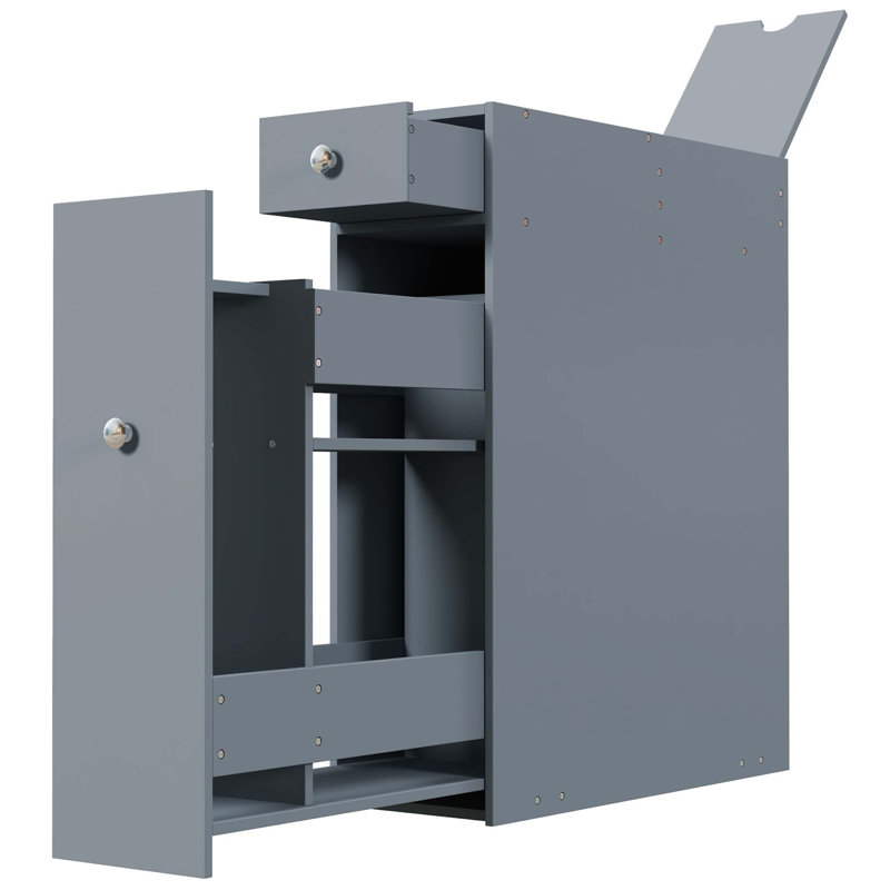 Porte-papier hygiénique pour salle de bain avec rangement pour salle de bain
