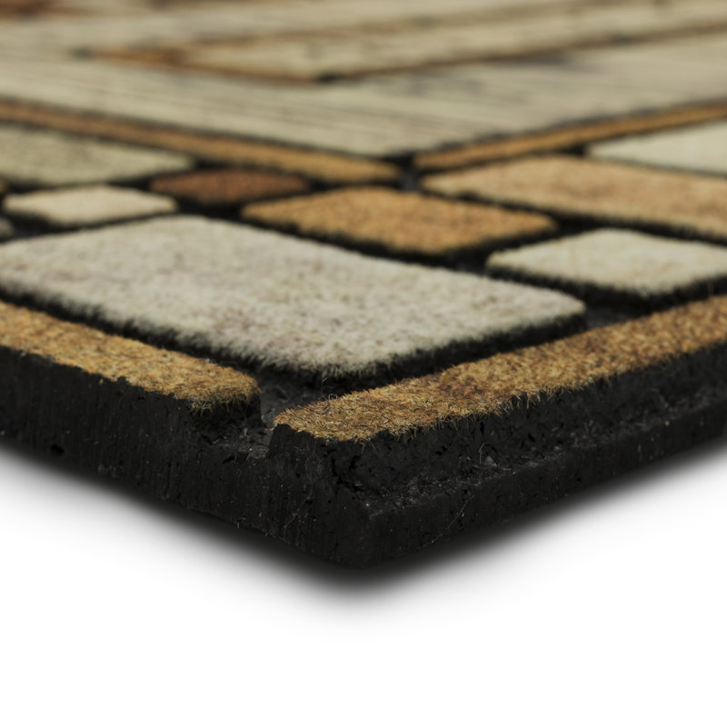 Tapis d'extérieur Croll Drifted Nature Welcome, Rectangle 1 pi 11 po x 2 pi 11 po