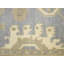 Tapis oriental gris à motif floral traditionnel 10 x 14 Oushak