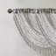 Irina Diamond Sheer Embroidered Waterfall Valance-23806767
