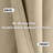 Outdoor Patio Curtains Waterproof - Darkening Thermal Insulated Curtains For Porch, Pergola, Cabana - Sunproof Blackout Drapes With Rust Proof Grommets, Set Of 2 Panels,Beige-1257463648-1257463649
