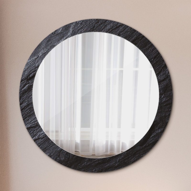 Huldar Glass Flat Wall Mirror