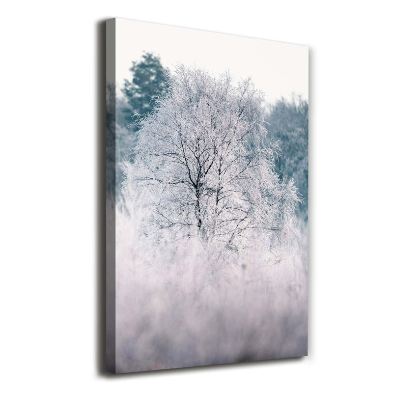Winter Forest - Wrapped Canvas Print