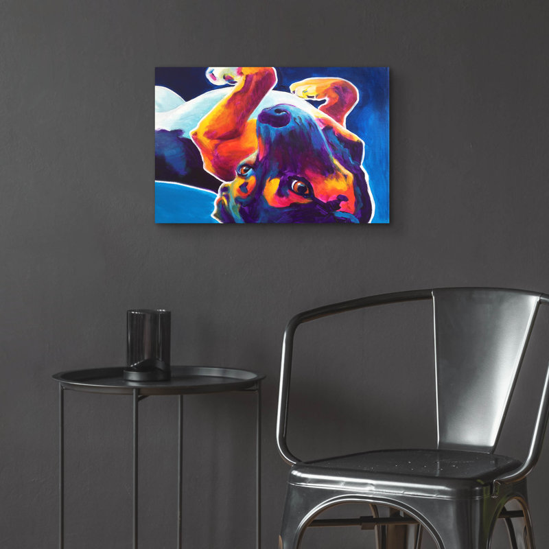«Beagle - Roxy» par Dawg Painter, H 16 po x l 24 po x P 0,2 po