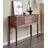 Brown Rectangular Solid Wood Console Table-107230867