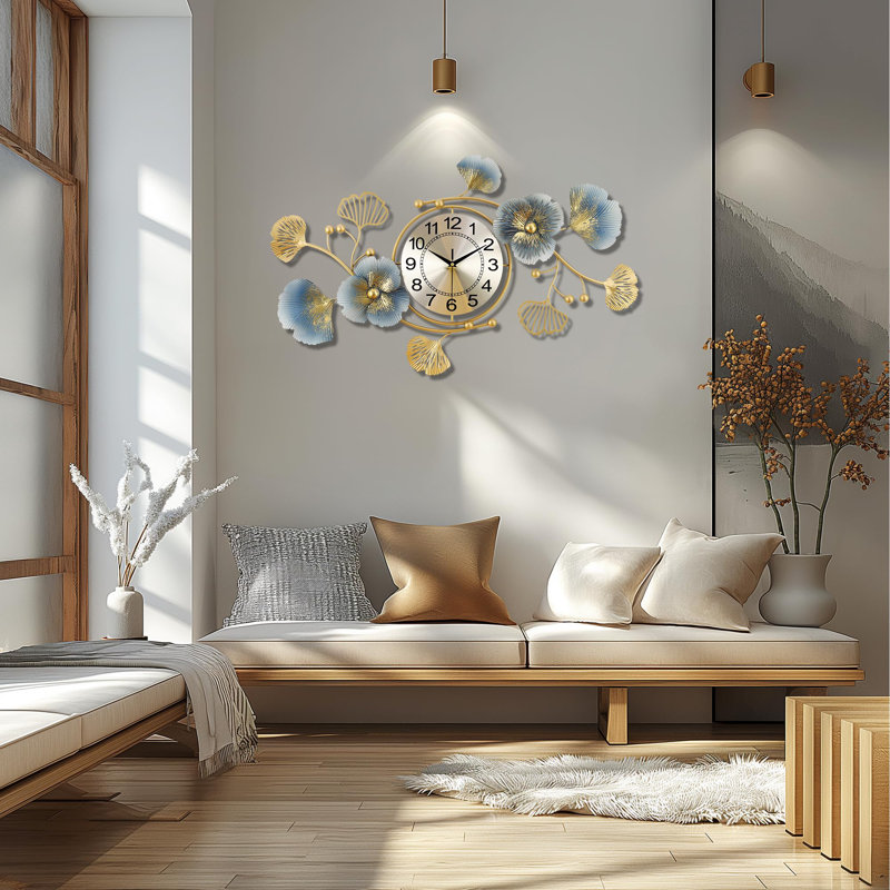 Hargis Metal Wall Clock