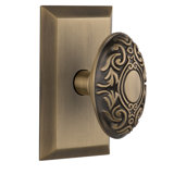 Studio Plate with Victorian Door Knob