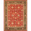 Wool Oriental Area Rug in Red/Beige/Dark Green