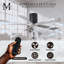 Ventilateur à pales encastré 5 pales Irene-932459206-932459250-932459213