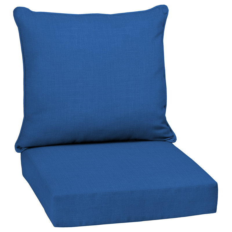 ARDEN Outdoor Chaise Lounge 3.5" Cushion, Dark Blue