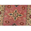 Tapis de style tribal en laine rose noué à la main 2 pi 11 po x 9 pi 10 po Kazak