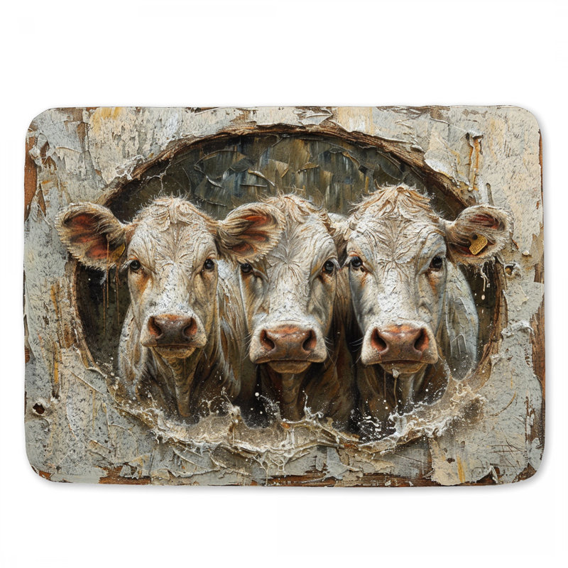 Merilynn Microfiber / Microsuede Non-Slip Bath Mat, 17"W x 24"L