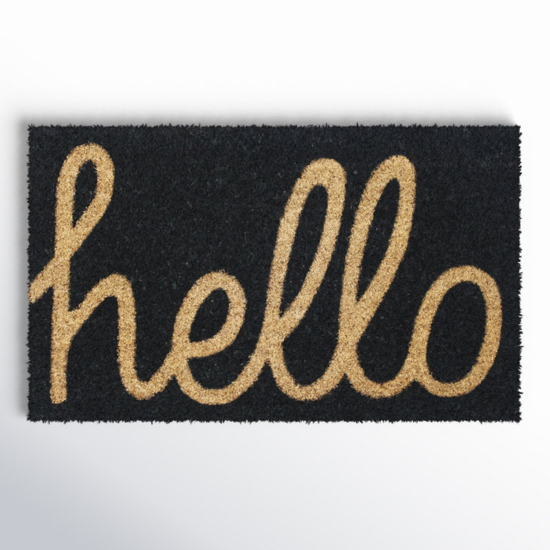 Tapis antidérapant intérieur et extérieur 30 po x 18 po Arnell