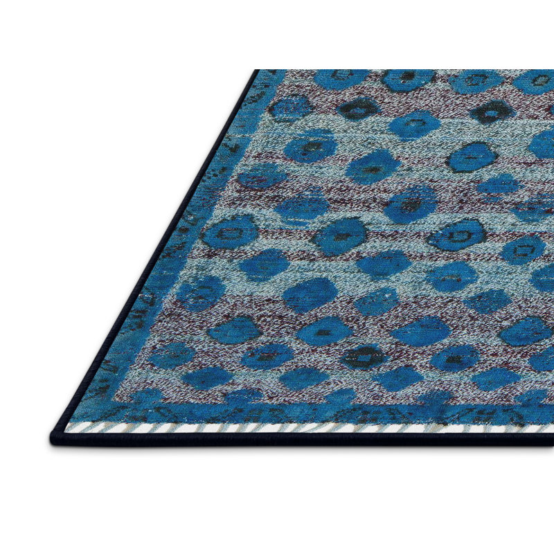 Walberg Abstract Indoor Rug, Rectangle 8' x 12'