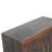 Solid Wood Vesta Textured Sideboard,3D texture, 2-Drawers