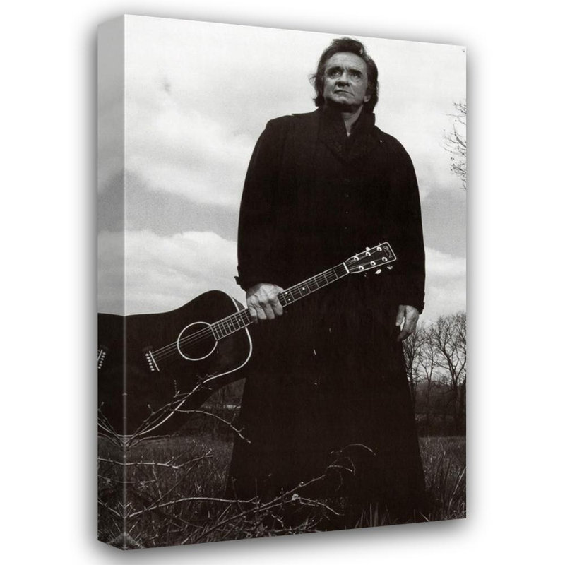 Johnny Cash, H 40 po x l 26 po